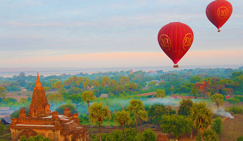 stijfheid Vruchtbaar Omgekeerd Now Is the Time for Balloon Ride over Bagan
