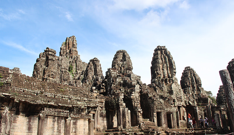 Bayon Temple in Cambodia