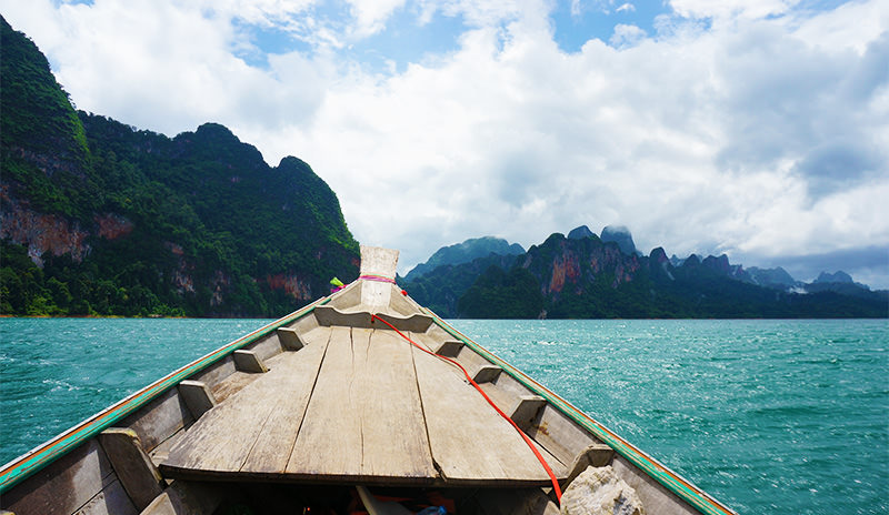 Cheow Lan Lake in Khao Sok National Park