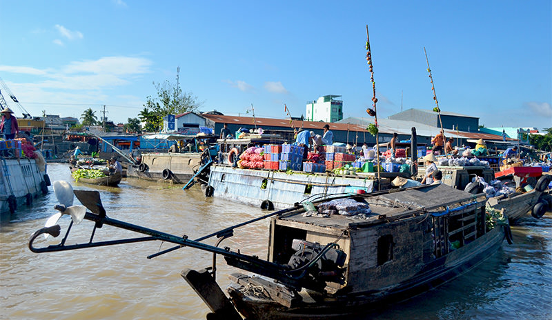 Visit Floating Markets and Islands on Mekong Delta Region, Vietnam 