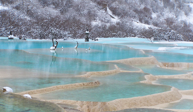 Pools in Huang Long