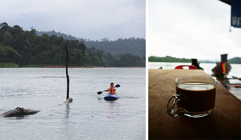 Leisure morning In Khao Sok.