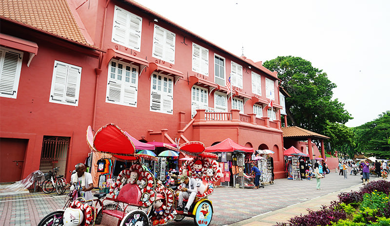 Hello Kitty in Red Square (Dutch Square)of Melaka