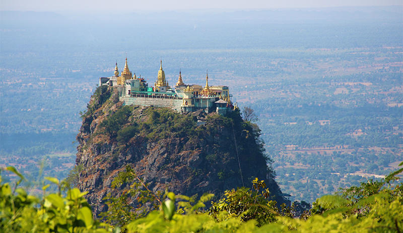 Mount Popa, near Bagan, Myanmar