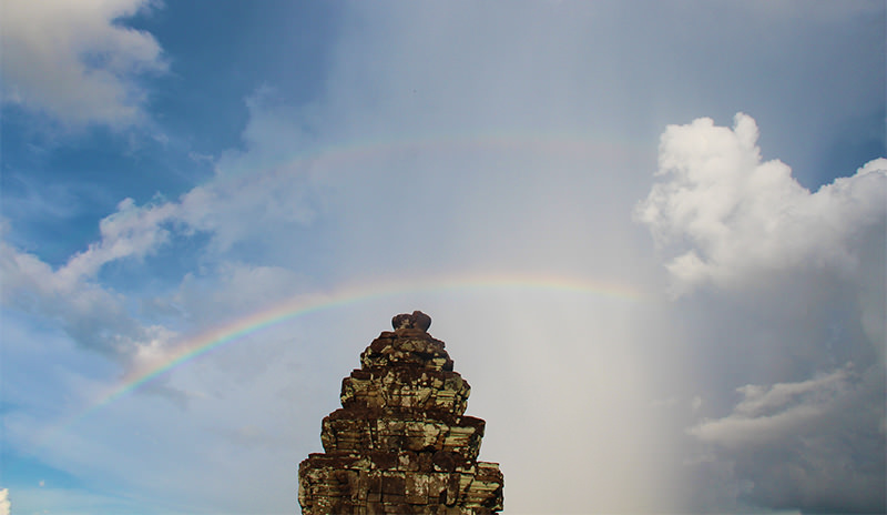 Phnom Bakheng in Cambodia