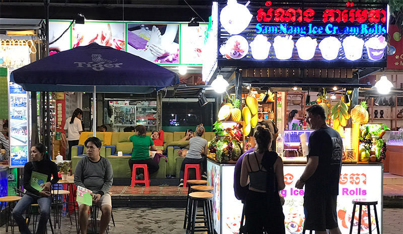 Pub Street in Siem Reap