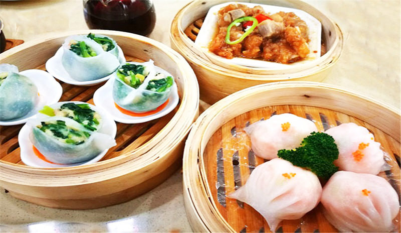 Quelques plats de Dim Sum