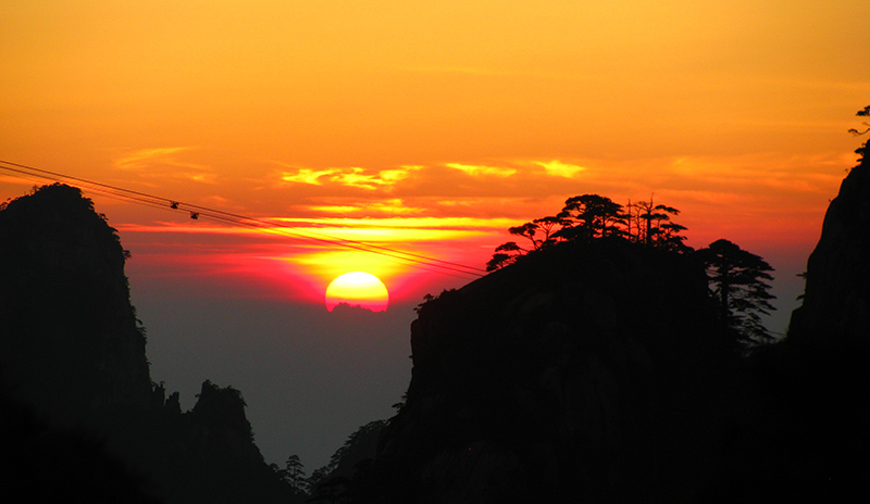 Huangshan Sunset