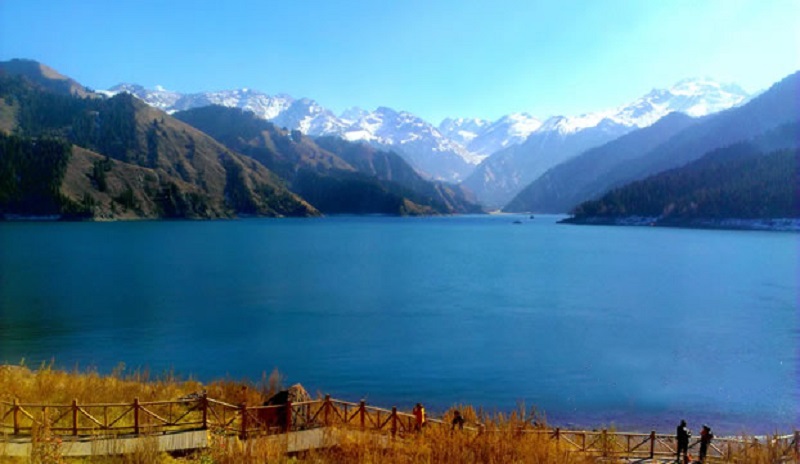 tianshan mountain tianhu lake