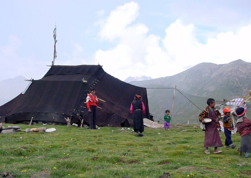 Tibetan tent