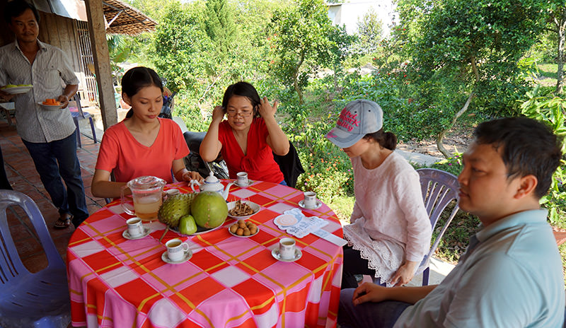 Enjoy Fresh Fruit at Mr. Hai's House
