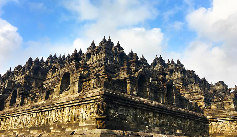 The Borobudur is a great place for photographing