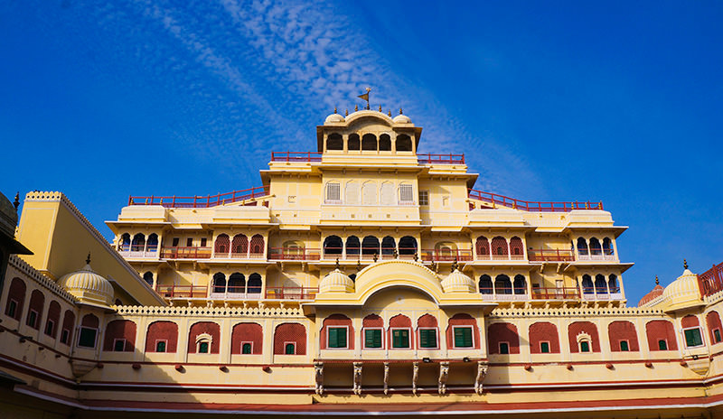 The City Palace in Jaipur