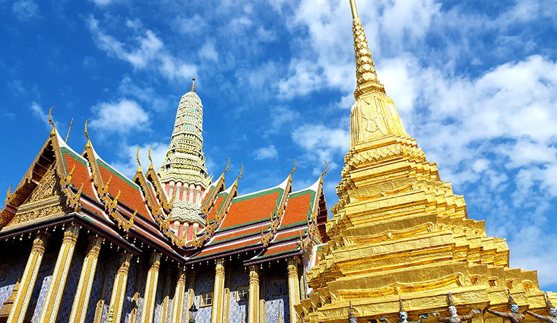 The Grand Palace in Thailand