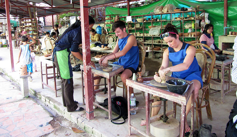 Khmer Ceramics & Fine Arts Centre in Cambodia