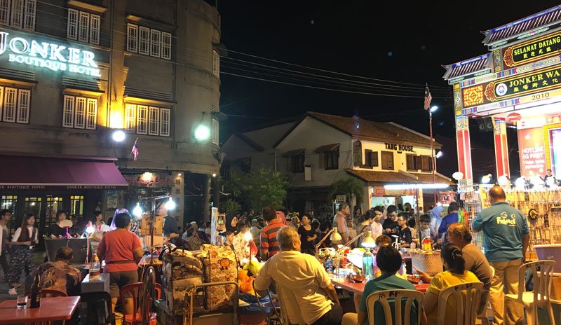 Le marché de nuit de Jonker Street