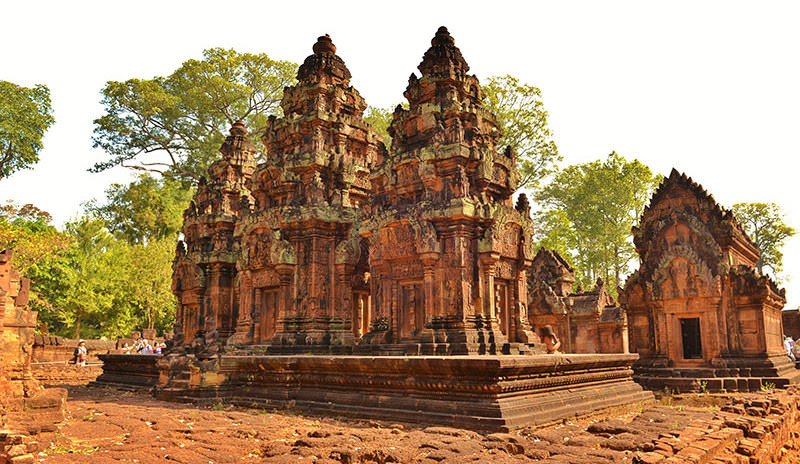 The temple of Santeay Srei in Siem Reap