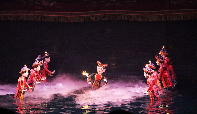 Incredible tradition of water puppetry