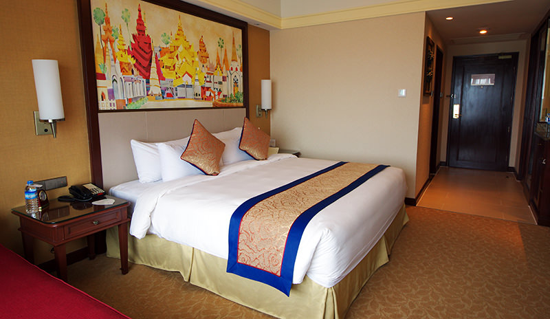 A Double Room at Sule Shangri-La Yangon