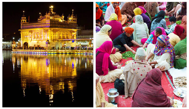 Golden Temple and Community Kitchen in Amritsar