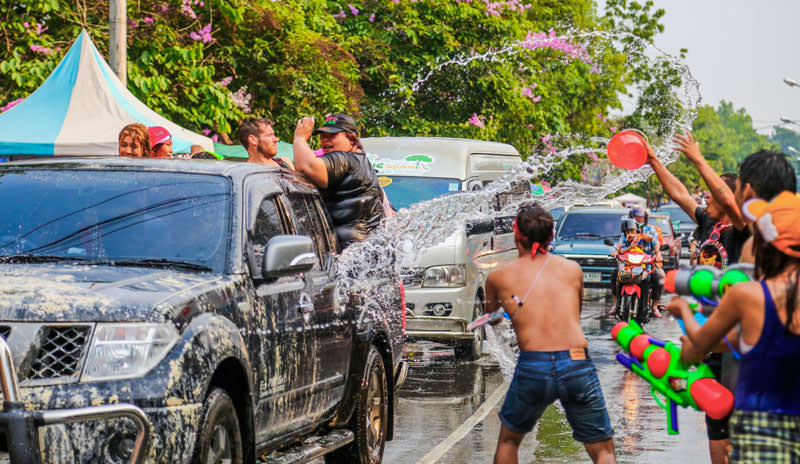 Le festival Songkran
