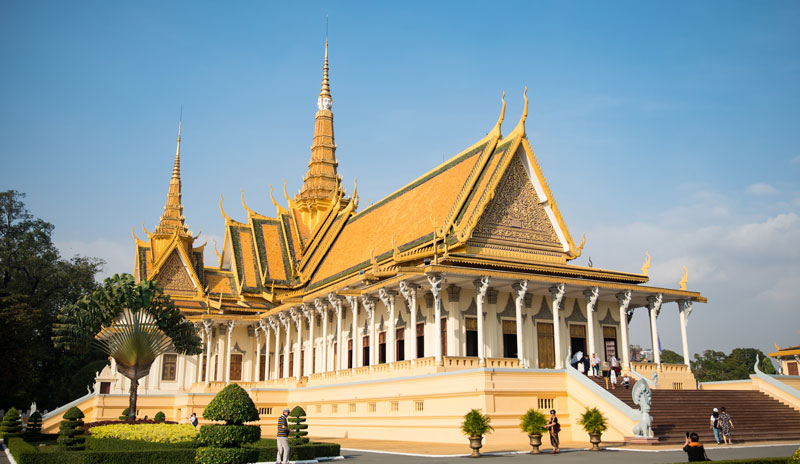 Le palais royal de Phnom Penh