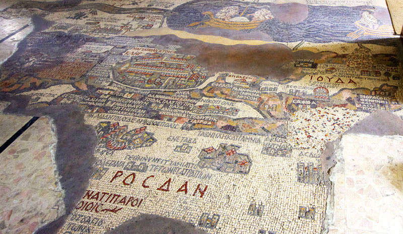  Exquisite mosaics in Madaba Archaeological Park