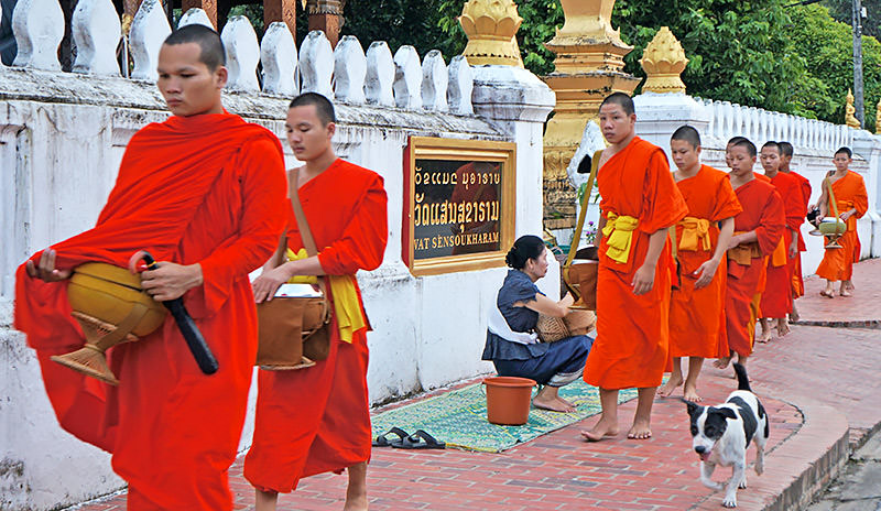 Morning Alms-giving Ritual