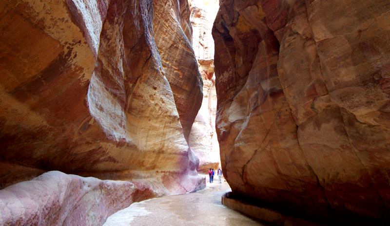 The Siq of Petra