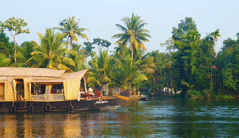 Backwaters de Kerala