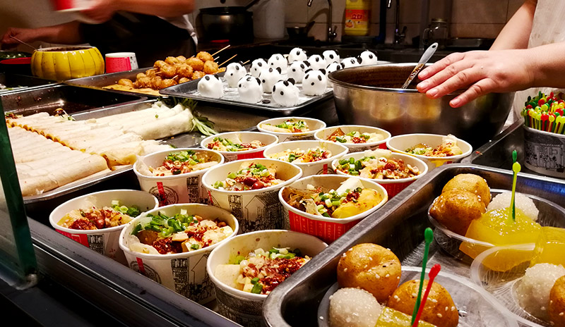 Comida en Puesto Callejero