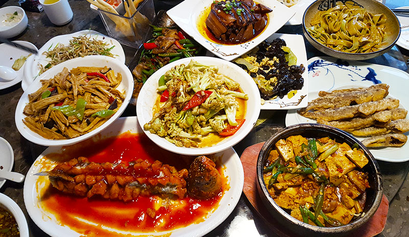 Platos de Comida China