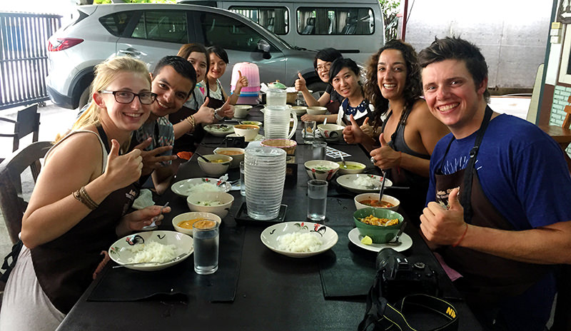 Compartiendo la comida