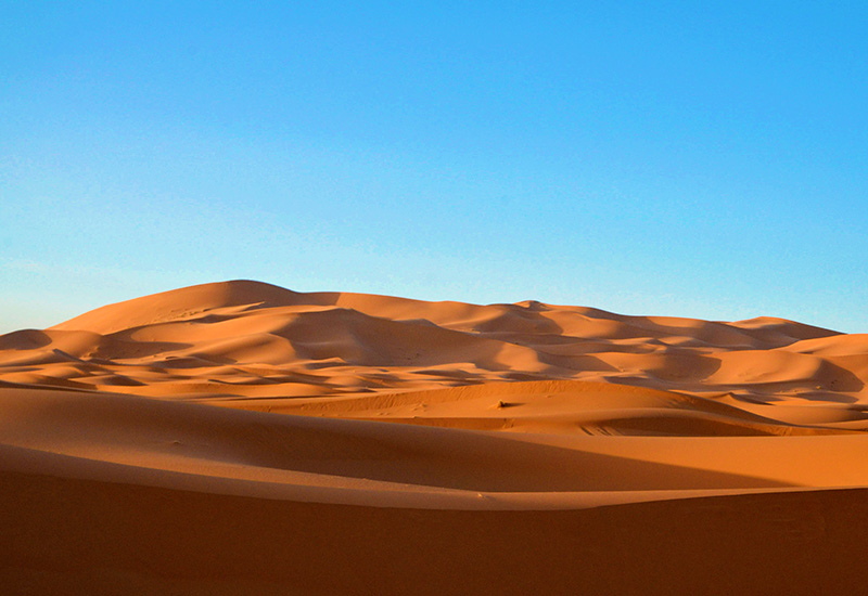 Dunas en el Desierto del Sáhara