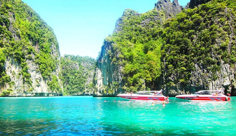 Le paysage de Ko Phi Phi