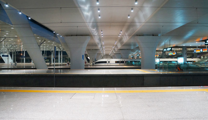 Le train à grande vitesse en Chine