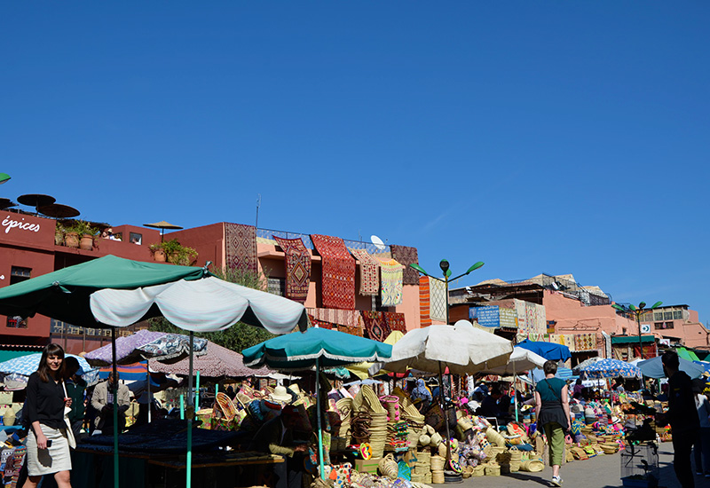 Zoco en Marrakech
