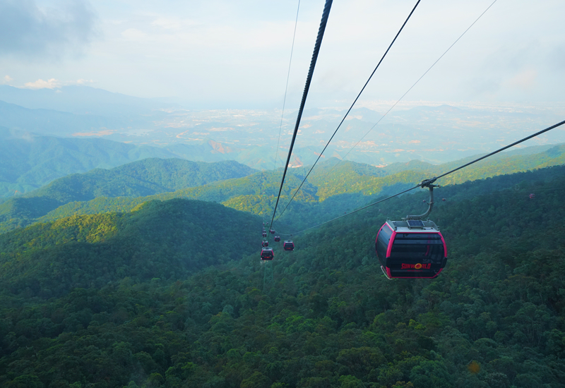 Cable Car to Ba Na Hills