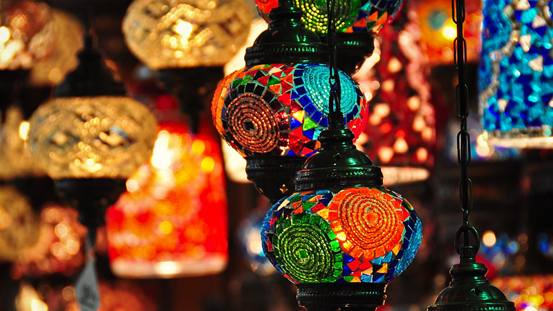 Mosaic Lamps