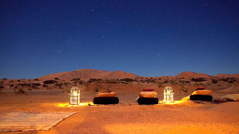 Sahara Desert at Night