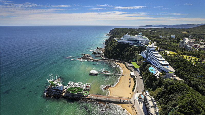 Summer Beach in South Korea