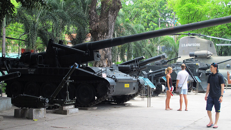 War Remnants Museum in Ho Chi Minh City, Vietnam
