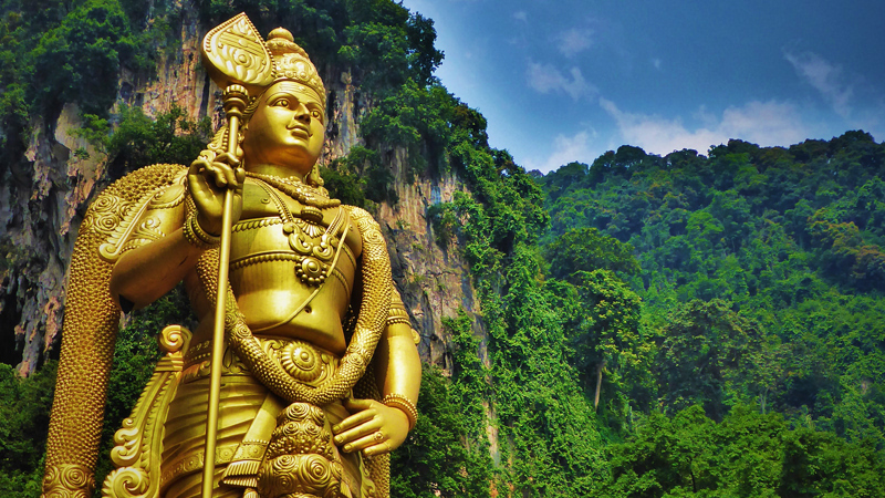 Lord Murugan at Batu Caves