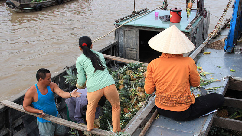 Cai Rang Floating Market