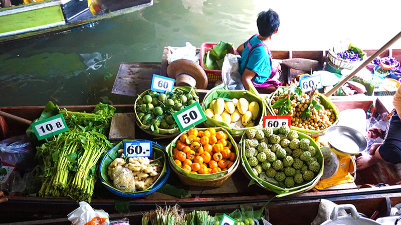 Damnoen Saduak Floating Market, Bangkok