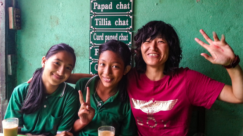 Friendly Girls in Nepal