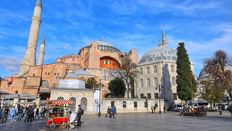 Hagia Sophia in Faith District, Istanbul