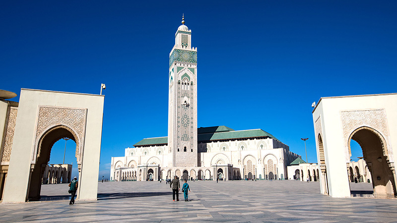 The Mosque Hassan-II, Casablanca