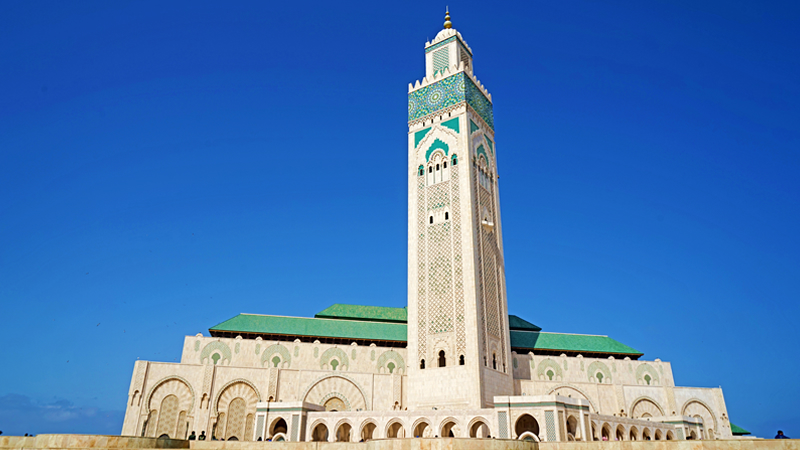 Hassan Mosque in Casablanca