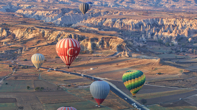 Hot Air Balloon Ride Over Cappadocia